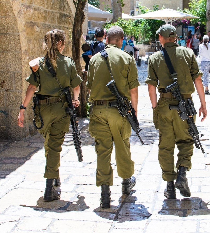 Ο στρατός στους δρόμους του Ισραήλ