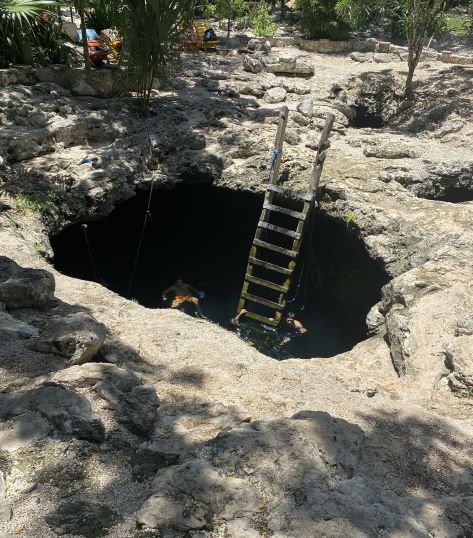 cenote Calavera Tulum, Mexico