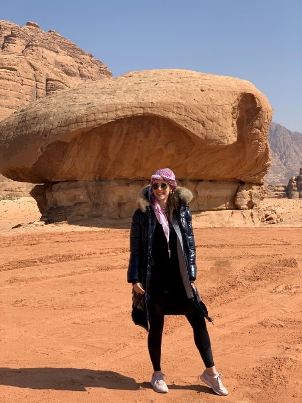 Iro in Wadi Rum desert