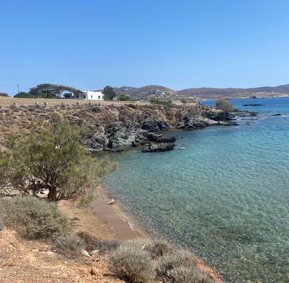 kokkina beach Syros/ Παραλία Κόκκινα Σύρος