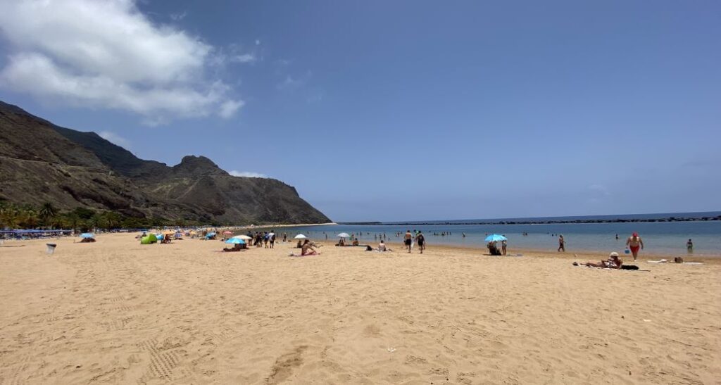 playa las Teresitas, Tenerife/Τενερίφη