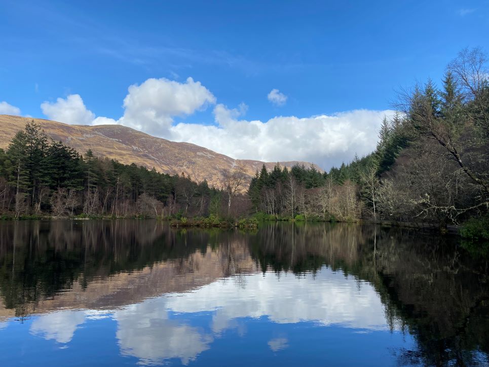 Glencoe lochan Highlands Scotland